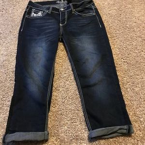 Love Indigo Capris Size 8